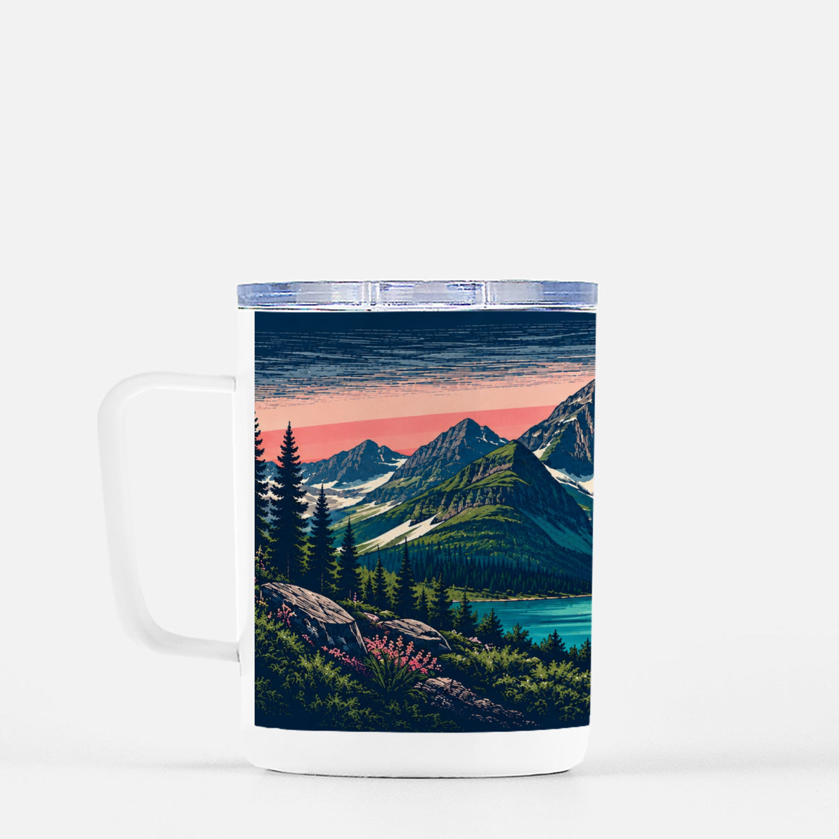 Travel Mug w/ Lid 10 oz.