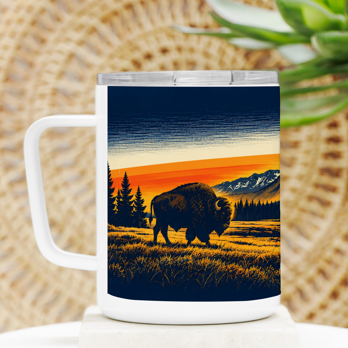 Travel Mug w/ Lid 10 oz.