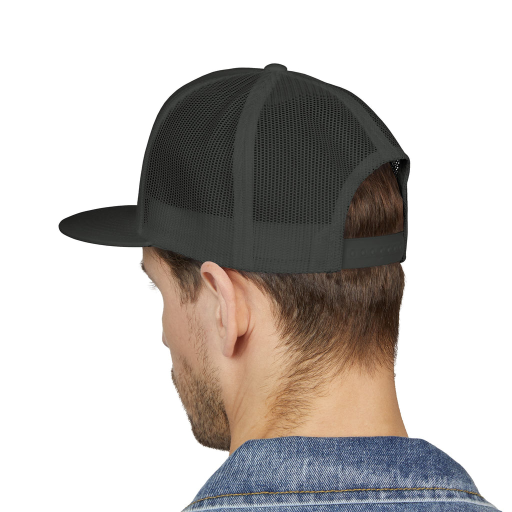On the Hunt Trucker Cap — Mountain Silhouette Snapback