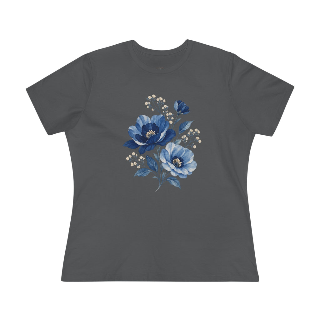 Indigo Blue Vintage Graphic Tee