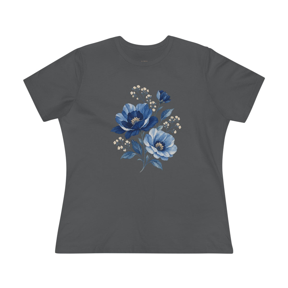 Indigo Blue Vintage Graphic Tee