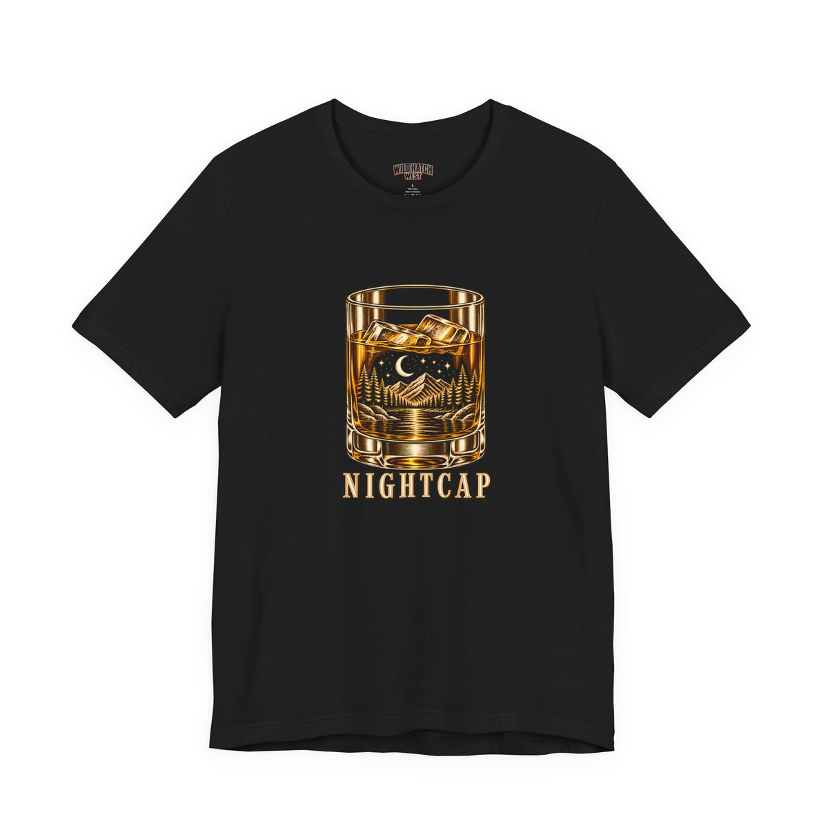 Nightcap Whiskey Graphic T-Shirt