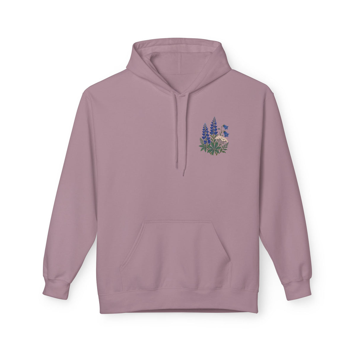 Botanical Wildflower Garden Hoodie