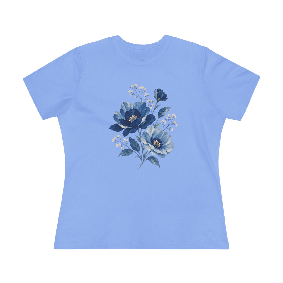 Indigo Blue Vintage Graphic Tee