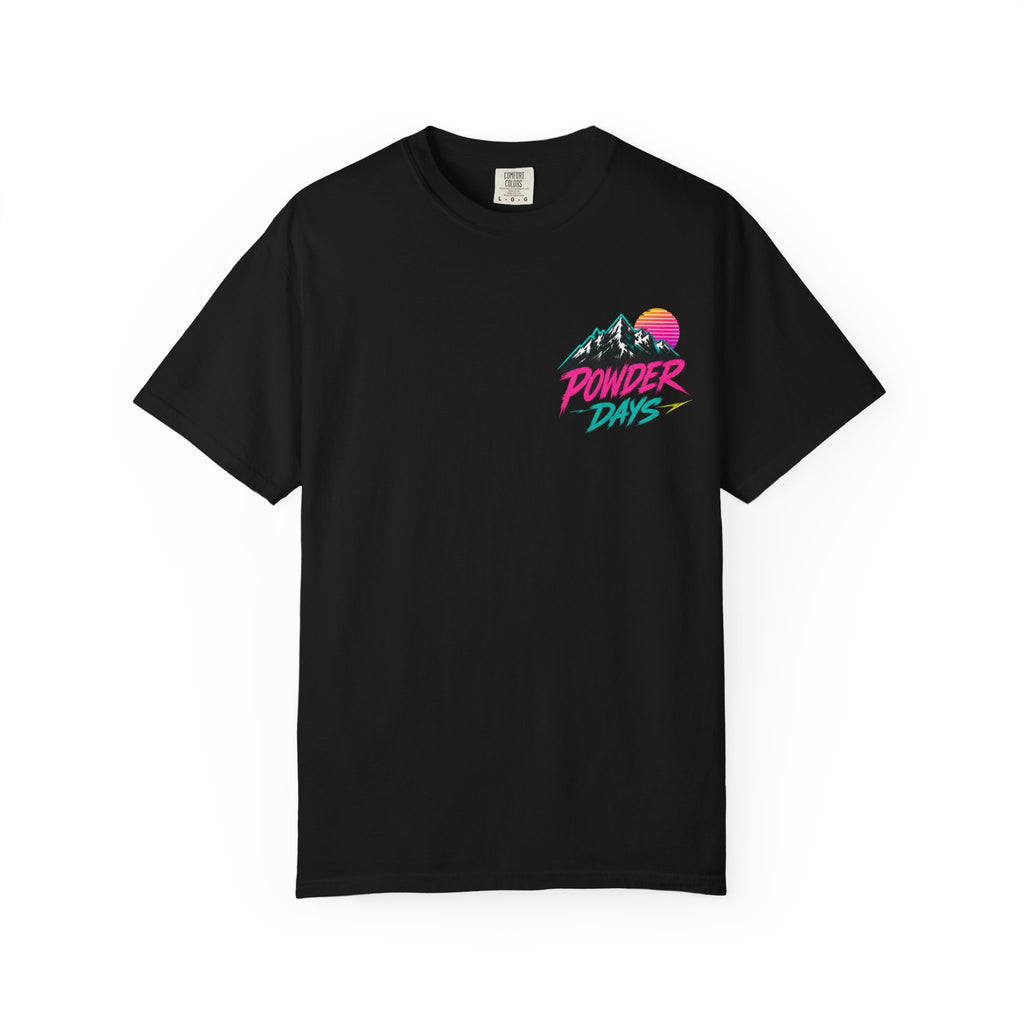 Powder Days T-Shirt — Vintage Ski Graphic Tee (Montana)