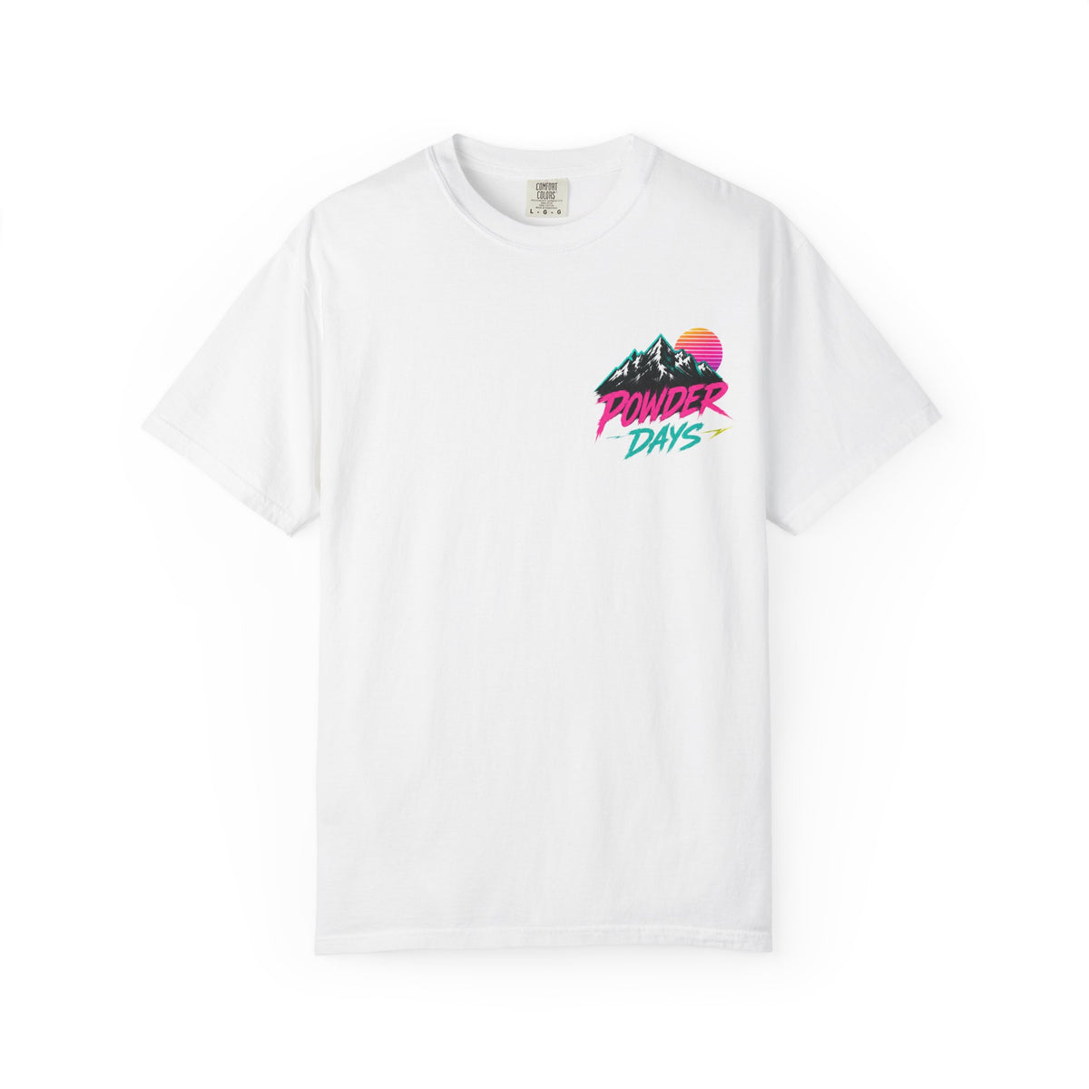 Powder Days T-Shirt — Vintage Ski Graphic Tee (Montana)