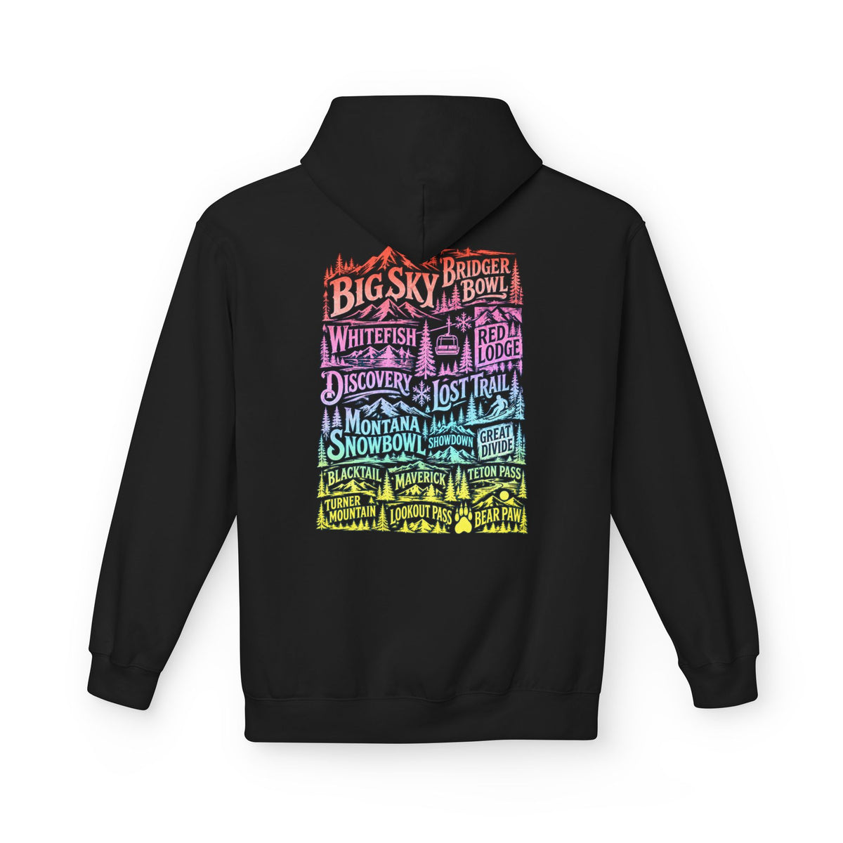 Ski Montana Resort Hoodie