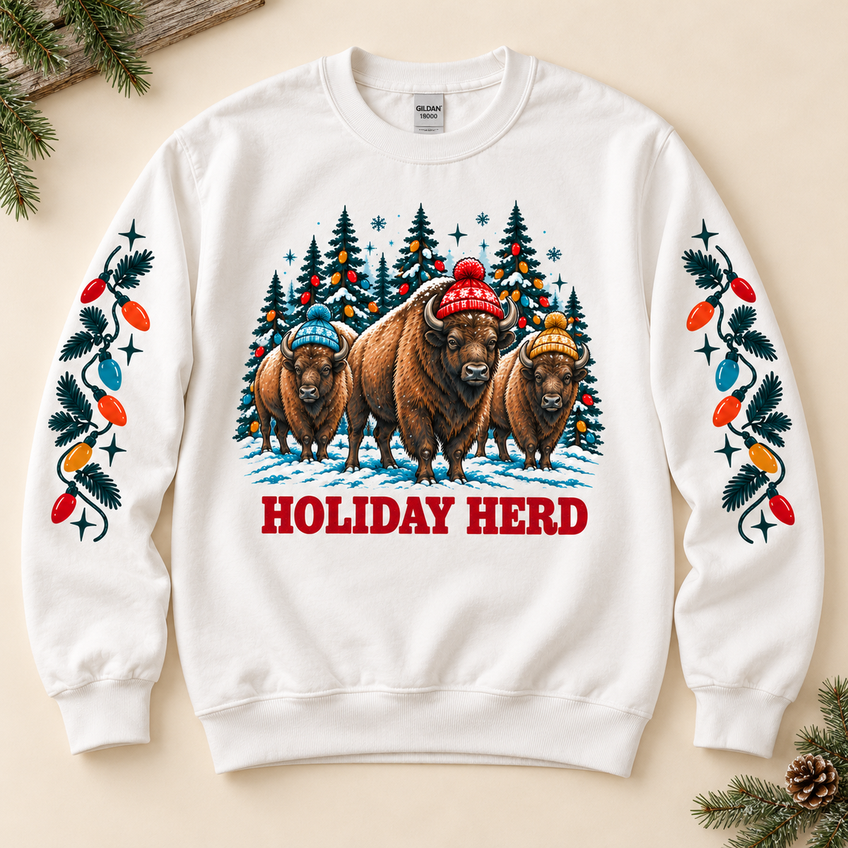 Holiday Herd Crewneck Sweatshirt