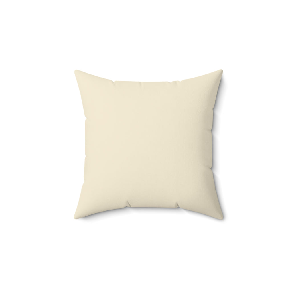 Faux Suede Square Pillow