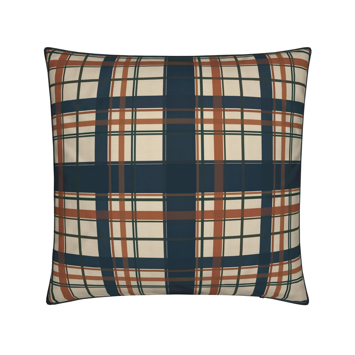 High-Country Meadow Plaid Designer Pillow