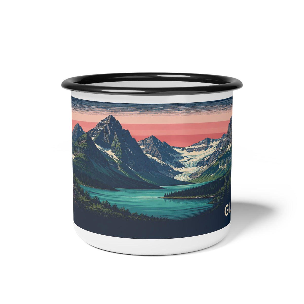 Glacier Scenic Mug for Camping & Outdoors