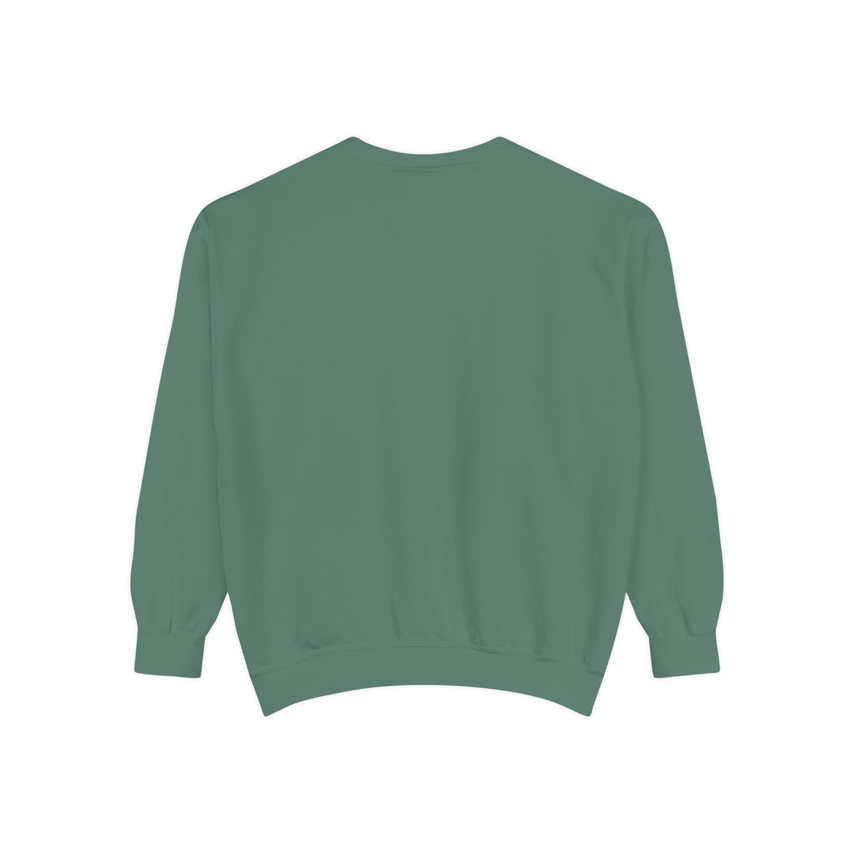 Floral Vintage Peony Sweatshirt, Green, Blue and Crimson