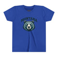 Montana Bear Youth Tee, Maroon or Teal