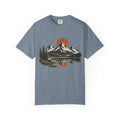 Mountain Lake Sunset Camping Tee