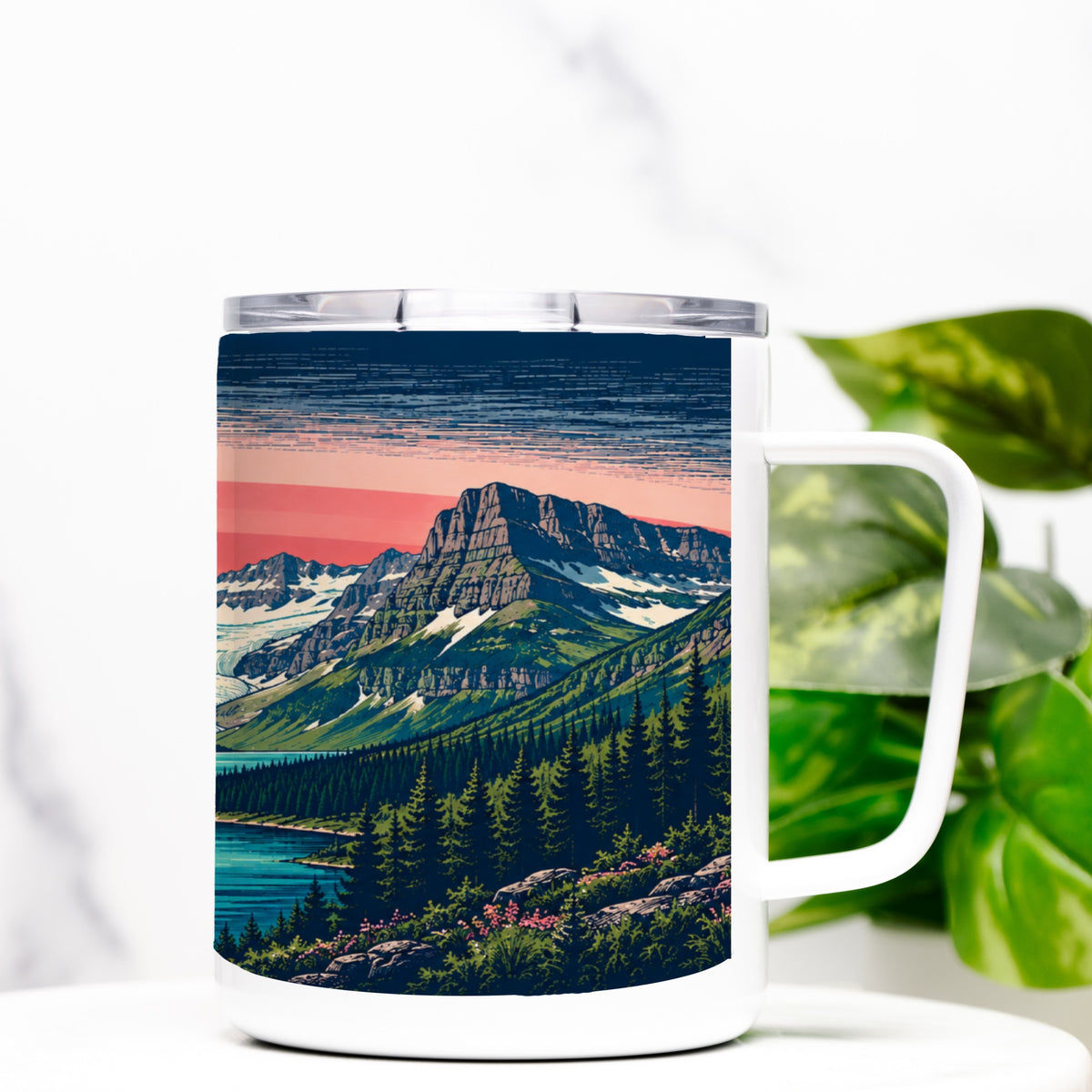 Travel Mug w/ Lid 10 oz.