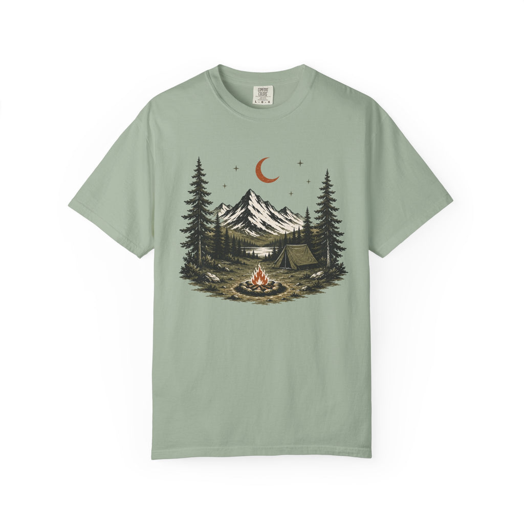 Mountain Campfire Camping Tee