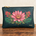 High Meadow Leather Clutch Bag