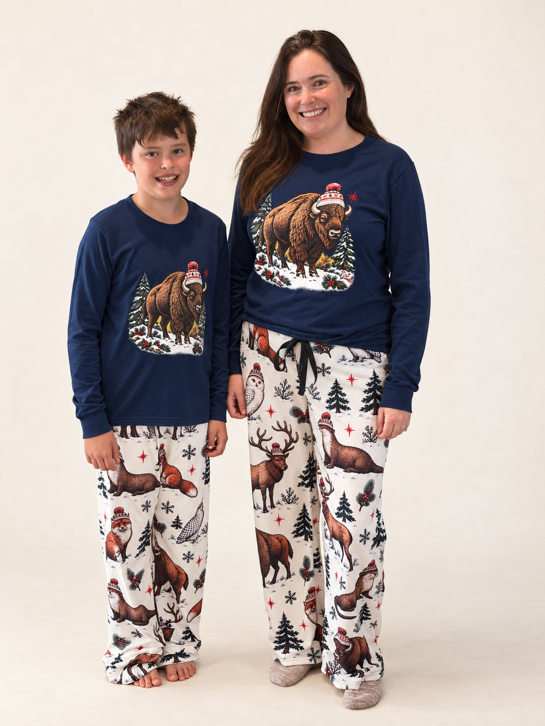 Wild Christmas Kids Lounge Pants