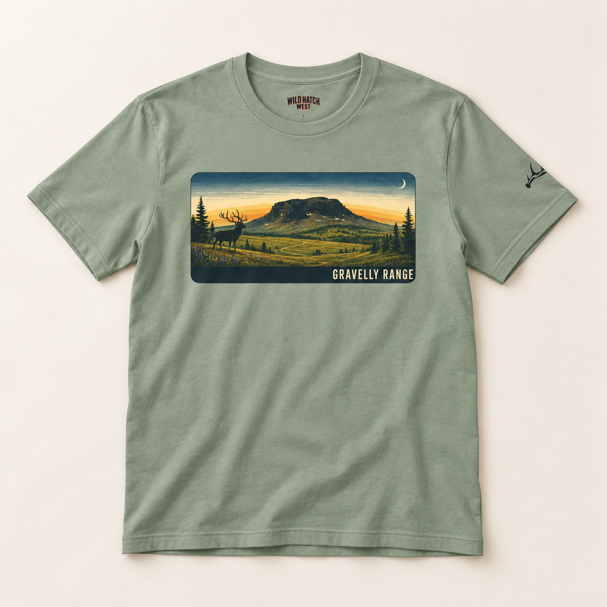 Gravelly Range Scenic Mountain Tee