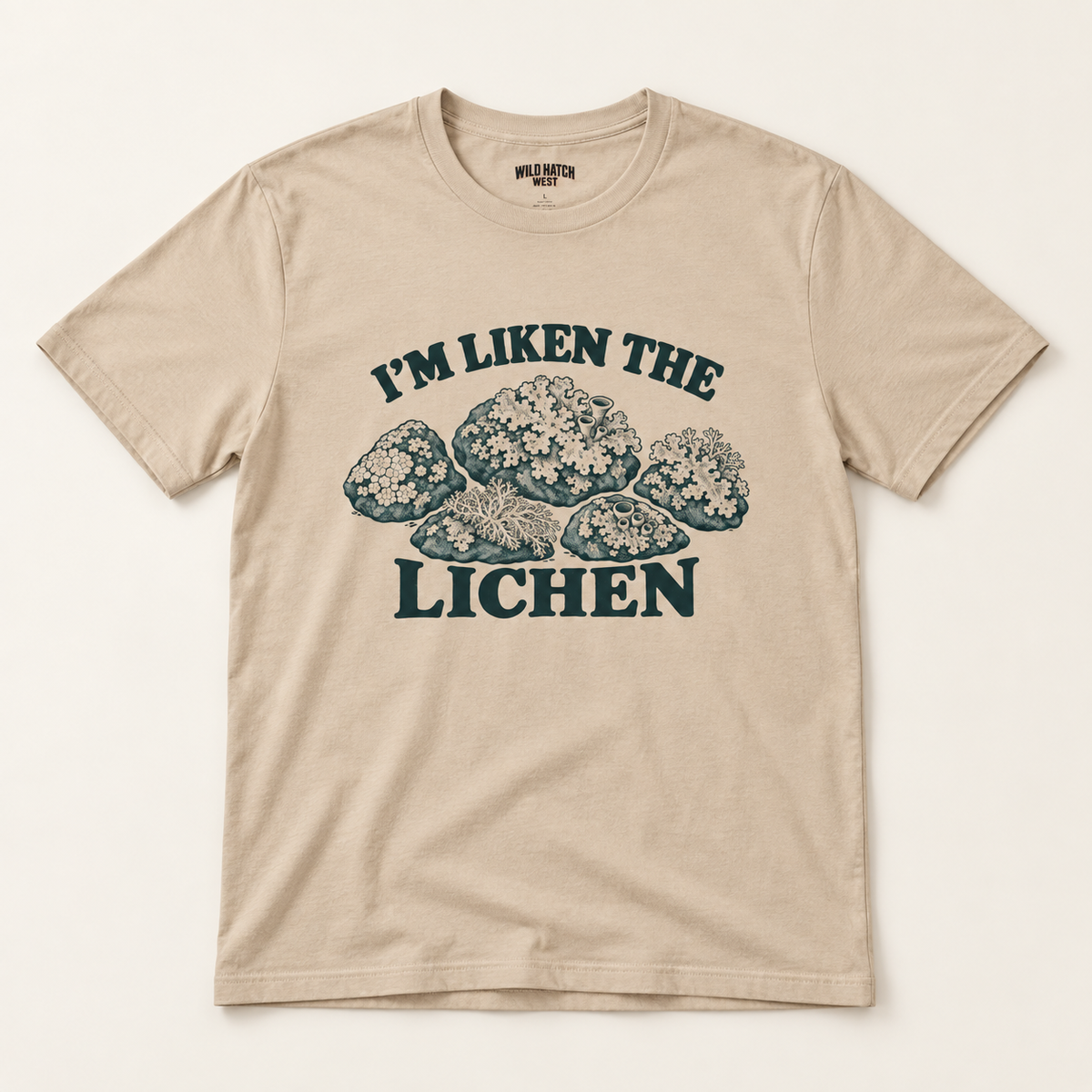 "I'm Liken the Lichen" Nature Tee