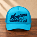 Montana Wolf Retro Trucker Hat