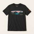 Glacier Lake Sunset Tee