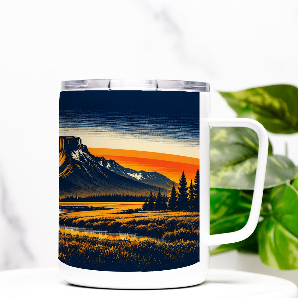Travel Mug w/ Lid 10 oz.