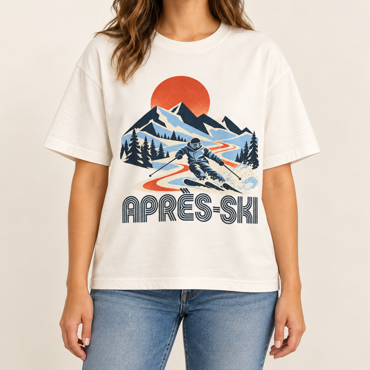apres worn product mock-up