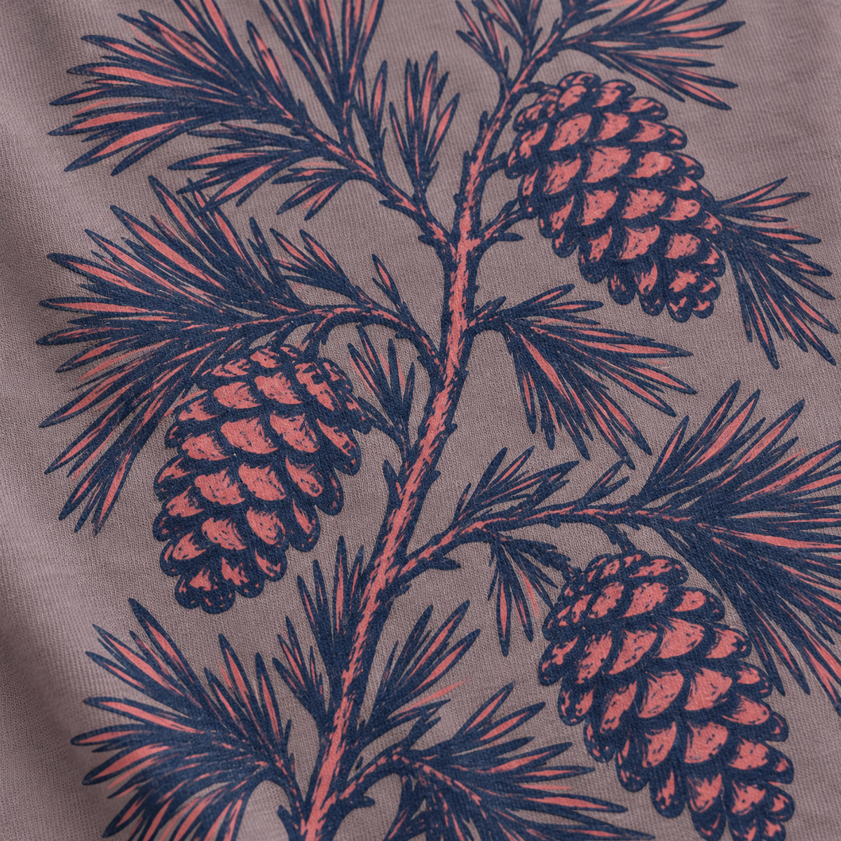 pinecone detail product mock-up