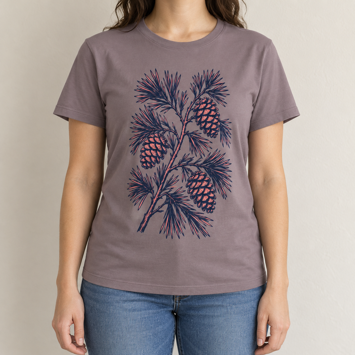 pinecone worn product mock-up